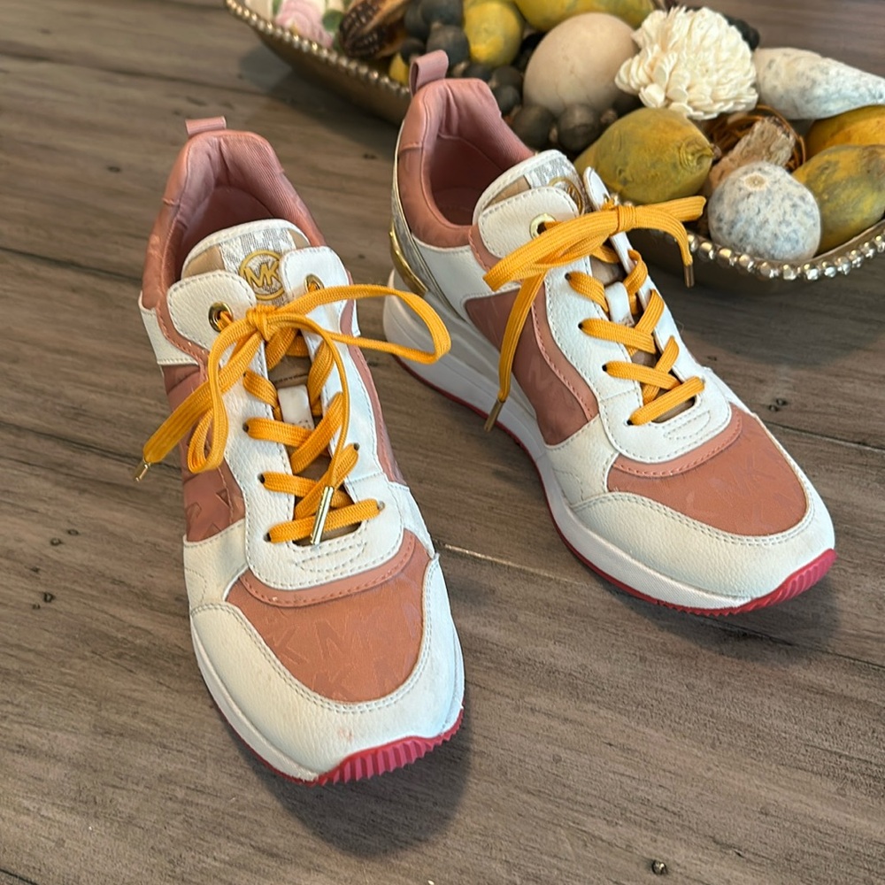 Michael Kors tennis shoes, still look and feel new!